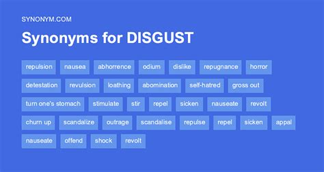 synonym disgusted|another word for disgusted face.